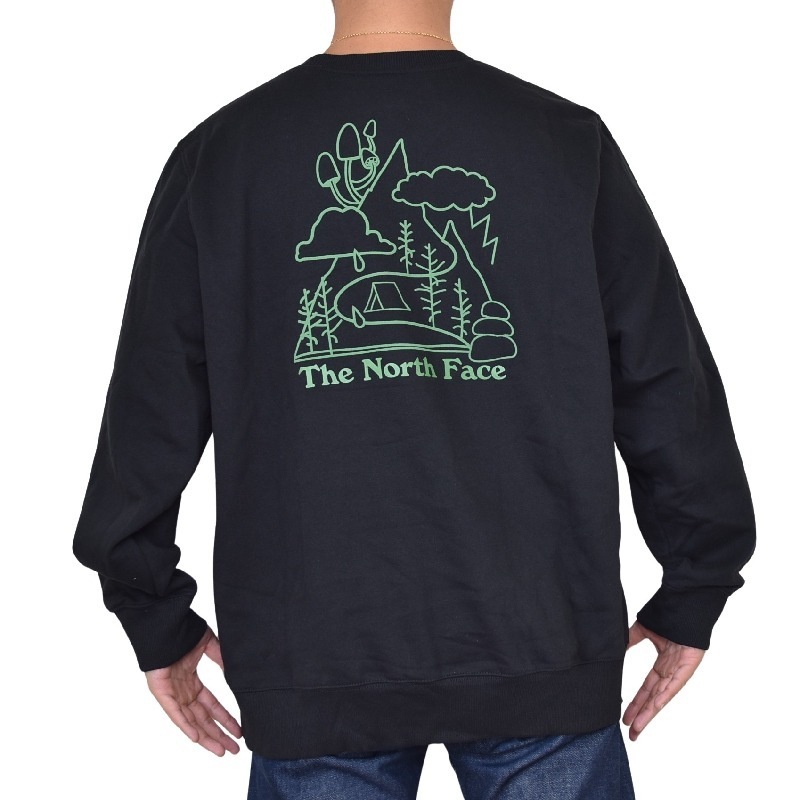 ��SALE���礭�������� ��� �Ρ����ե����� THE NORTH FACE �������åȥ���� ���롼�ͥå� �ȥ졼�ʡ� PLACES WE LOVE CREW ΢���� USA��ǥ� XL XXL XXXL