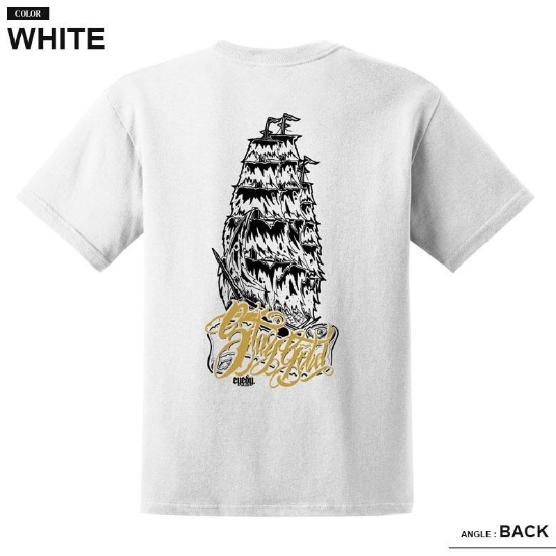 �礭�������� ��� EYEDY �����ǥ��� SHIP Ⱦµ�ԥ���� �� �� �֥�å� �ۥ磻�� XXL XXXL [M�� 1/1]