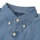 礭  NAUTICA Ρƥ Ρ Ⱦµ  ֥졼 ǥ˥ chambray short-sleeve shirt XL