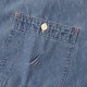 礭  NAUTICA Ρƥ Ρ Ⱦµ  ֥졼 ǥ˥ chambray short-sleeve shirt XL
