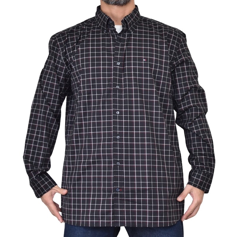 礭 TOMMY HILFIGER ȥߡҥե Ĺµ ݥ å ܥ XXL