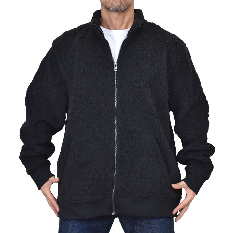 �礭�������� ��� MK MICHAEL KORS �ޥ����륳���� �ܥ����㥱�å� �ե꡼�� �֥륾�� ���� MK���� �ɽ� ������ɥ��顼 ���åץ��å� �֥�å� �� XXL