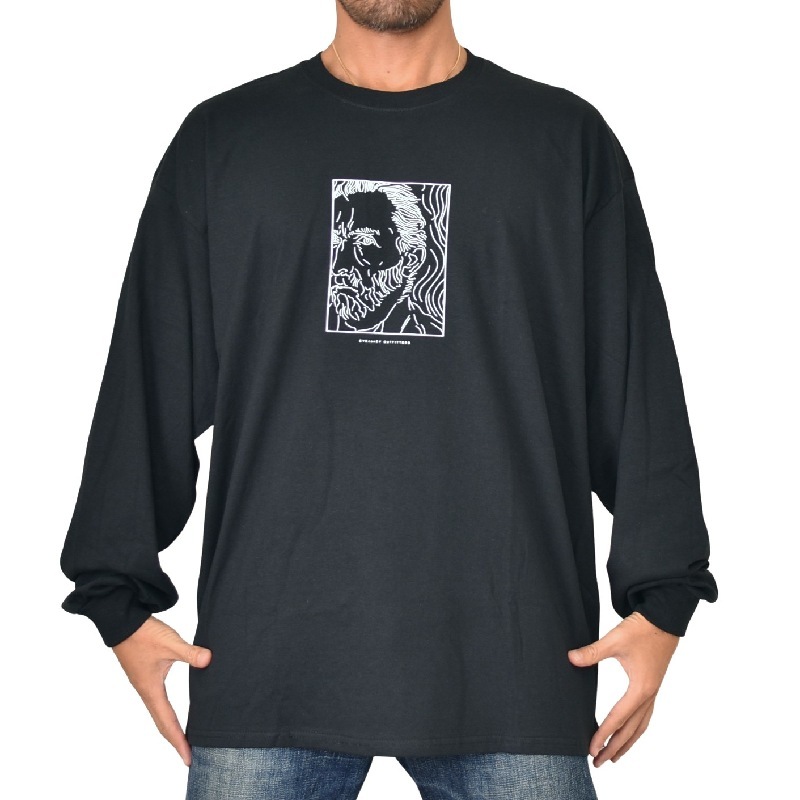 �礭�������� ��� EYEDY �����ǥ��� ����� Ĺµ�ԥ���� GOGH �� �֥�å� �� �ۥ磻�� XXL XXXL 