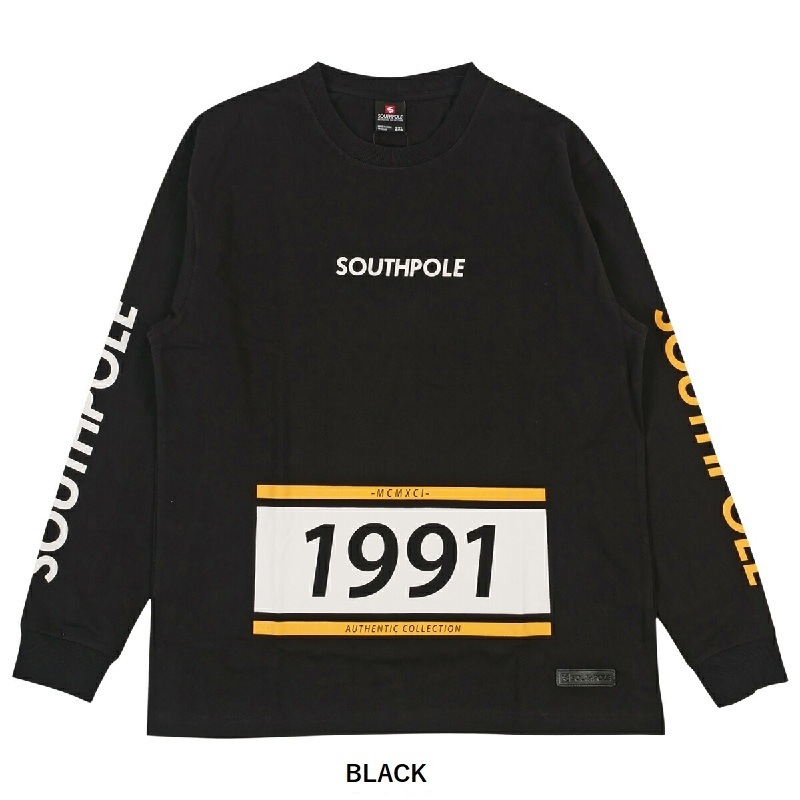 SALE 礭  SOUTHPOLE ݡ  Ĺµԥ إӡ   ֥å ۥ磻 XXXL [M 1/1]