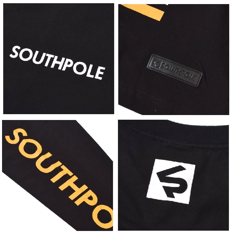 SALE 礭  SOUTHPOLE ݡ  Ĺµԥ إӡ   ֥å ۥ磻 XXXL [M 1/1]