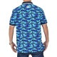 �礭�������� ��� NAUTICA �Ρ��ƥ��� �Ρ����� �ݥ������ Ⱦµ ���� Shark Week Sustainably Crafted Classic Fit Shark Print Polo XL XXL XXXL [M�� 1/1]