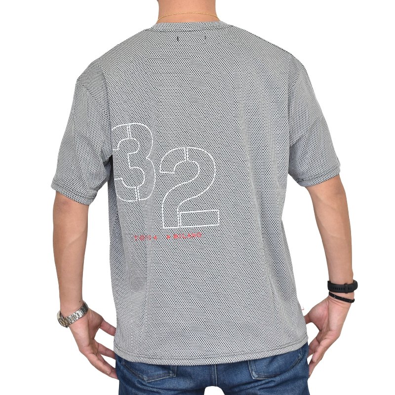 SALE 礭  SY32 by SWEET YEARS ȥ䡼 å Ⱦµ T DIMPLE MESH STENCIL LOGO TEE XXXL XXXXL