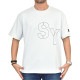 SALE 礭  SY32 by SWEET YEARS ȥ䡼 å Ⱦµ T DIMPLE MESH STENCIL LOGO TEE XXXL XXXXL