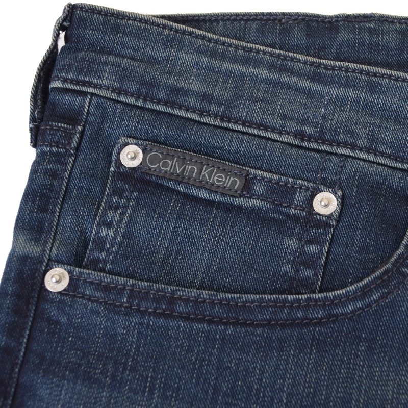 �礭�������� ��� CK Calvin Klein ����Х󥯥饤�� �ǥ˥�ѥ�� �����ѥ� ������ �����ˡ� SKINNY 40�����