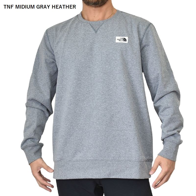 �礭�������� ��� �Ρ����ե����� THE NORTH FACE �������åȥ���� ���롼�ͥå� �ȥ졼�ʡ� ���ݥ���� �ѥå� Heritage Patch Crew ΢���� USA��ǥ� XL XXL XXXL