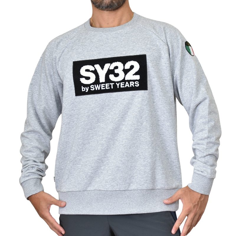 ��SALE�� �������� �礭�������� ��� SY32 by SWEET YEARS ���������ȥ��䡼�� ���롼�ͥå� �������åȥ���� �ץ륪���С� �ȥ졼�ʡ� ΢�ӥ������å� XXL XXXL XXXXL