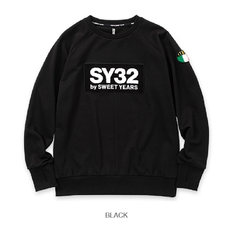 ��SALE�� �������� �礭�������� ��� SY32 by SWEET YEARS ���������ȥ��䡼�� ���롼�ͥå� �������åȥ���� �ץ륪���С� �ȥ졼�ʡ� ΢�ӥ������å� XXL XXXL XXXXL