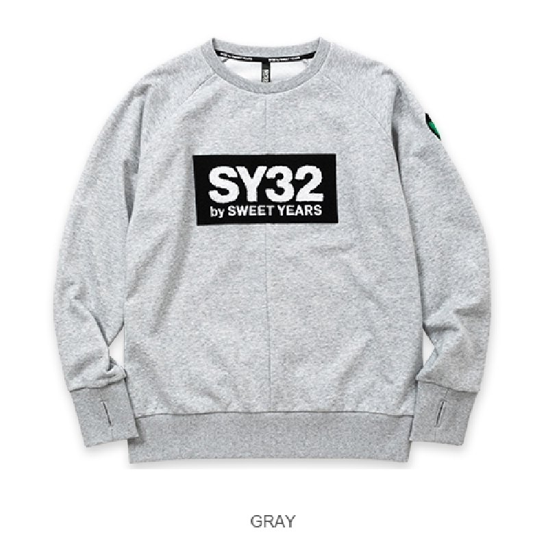 ��SALE�� �������� �礭�������� ��� SY32 by SWEET YEARS ���������ȥ��䡼�� ���롼�ͥå� �������åȥ���� �ץ륪���С� �ȥ졼�ʡ� ΢�ӥ������å� XXL XXXL XXXXL