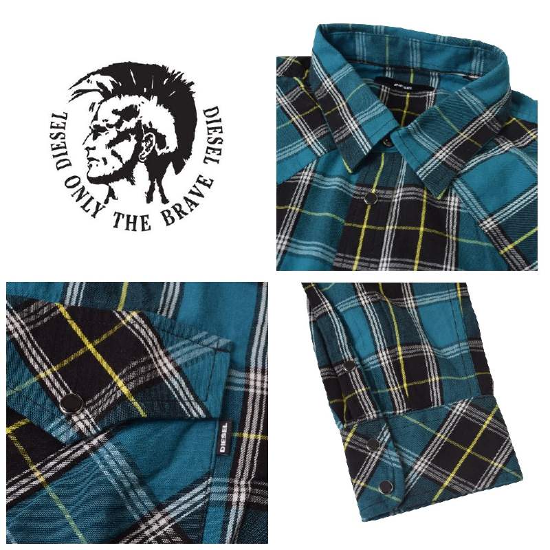 ��SALE�� �礭�������� ��� DIESEL �ǥ������� ���������� �����奢�� �����å��� Ĺµ����� S-EAST-LONG-E XXL