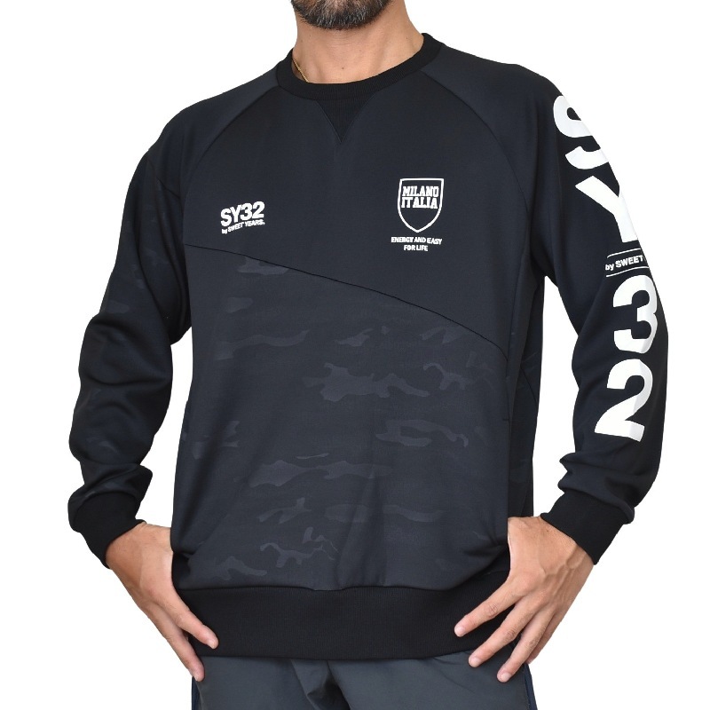 ��SALE�� �礭�������� ��� SY32 by SWEET YEARS ���������ȥ��䡼�� ���롼�ͥå� �ץ륪���С� �ȥ졼�ʡ� ���ȥ�å� XXL XXXL XXXXL