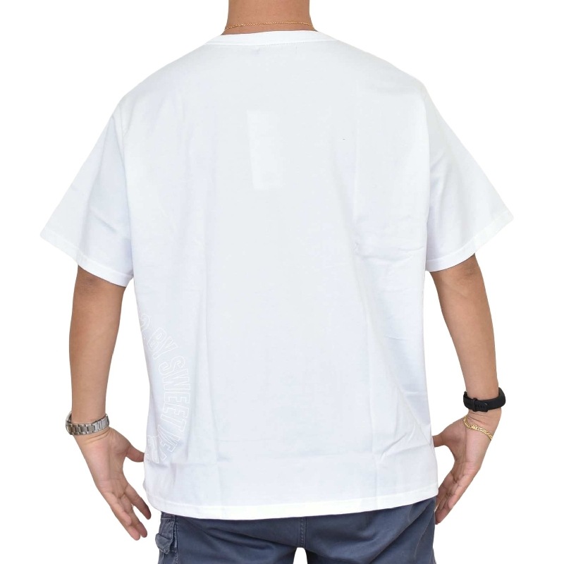  礭  SY32 by SWEET YEARS ȥ䡼 Ⱦµ T ݥå SEMICIRCLE LOGO POKET TEE XXXL XXXXL 