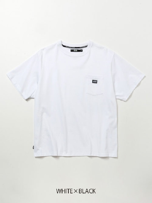  礭  SY32 by SWEET YEARS ȥ䡼 Ⱦµ T ݥå SEMICIRCLE LOGO POKET TEE XXXL XXXXL 