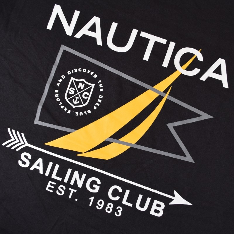 礭  NAUTICA Ρƥ Ρ Ⱦµ T 롼ͥå ֥å  ץ XL XXL XXXL