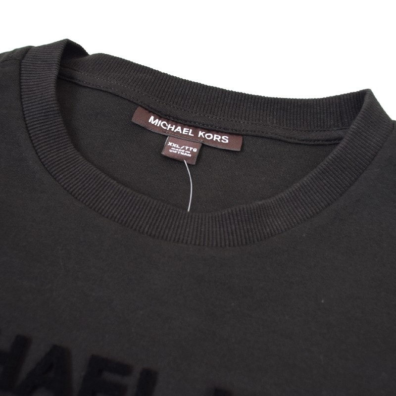 �礭�������� ��� MK MICHAEL KORS ���롼�ͥå� �������åȥ���� �ȥ졼�ʡ� ���� �ե��å��� �٥�٥å� �ѥå� ���롼�ͥå� �ץ륪���С� �֥�å� �� XXL