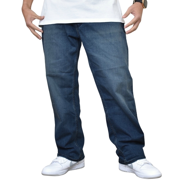 �礭�������� ��� CK Calvin Klein ����Х󥯥饤�� �ǥ˥�ѥ�� �����ѥ� ������ ���ȥ졼�� STRAIGHT 40�����