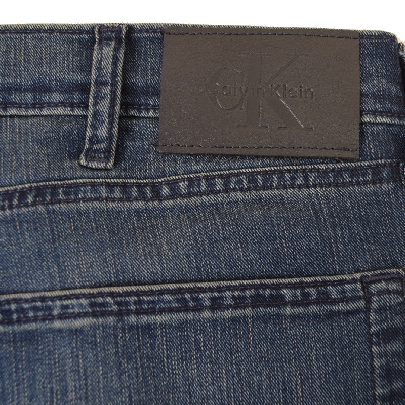 �礭�������� ��� CK Calvin Klein ����Х󥯥饤�� �ǥ˥�ѥ�� �����ѥ� ������ ���ȥ졼�� STRAIGHT 40�����