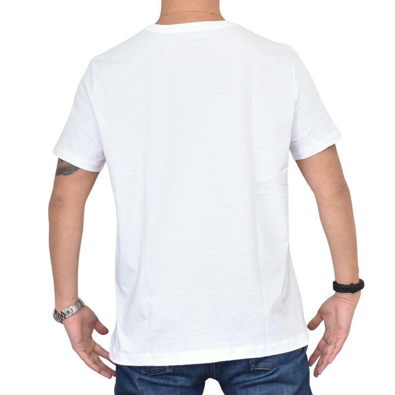 礭  NAUTICA Ρƥ Ρ Ⱦµ T ݥȻɽ 롼ͥå ֥å ۥ磻 Crewneck Deck T-Shirt XL XXL XXXL [M 1/1]