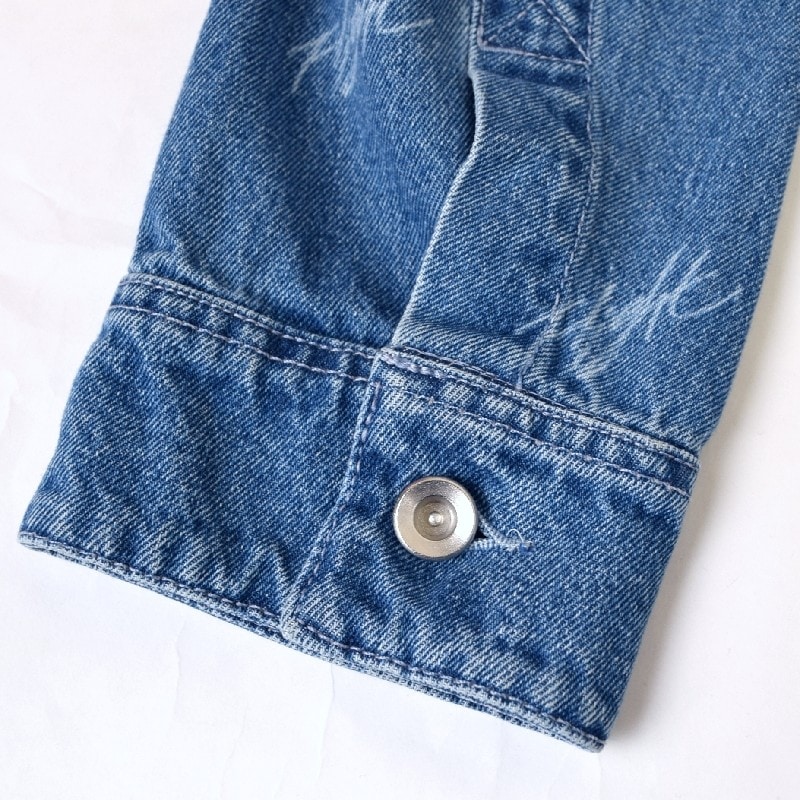 �礭�������� ��� NIKE �ʥ��� AIR JORDAN �������硼���� �ǥ˥ॸ�㥱�å� �������� USA��ǥ� Flight Heritage Denim Jacket XL