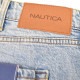 �礭�������� ��� NAUTICA �Ρ��ƥ��� �����ѥ� �ǥ˥� ������ ���ꥸ�ʥ� ���å��� ���ȥ�å� original relaxed stretch denim 42�����