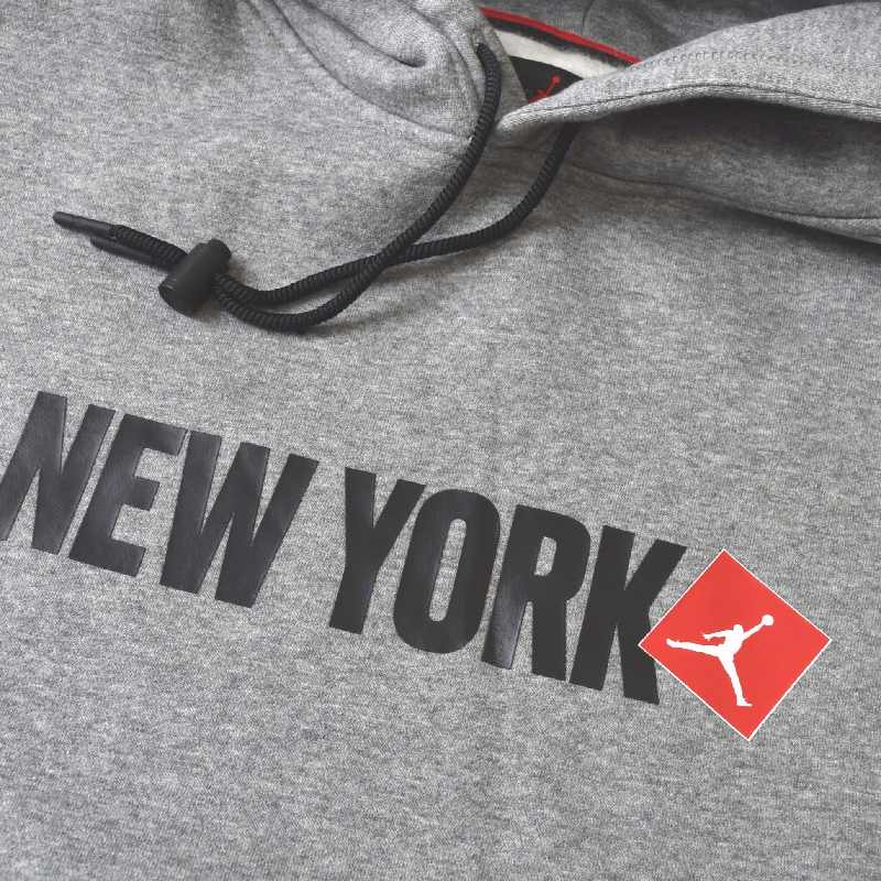 大きいサイズ メンズ NIKE JORDAN ナイキ エアジョーダン プルオーバー スウェット フーディー パーカー ニューヨーク NEW