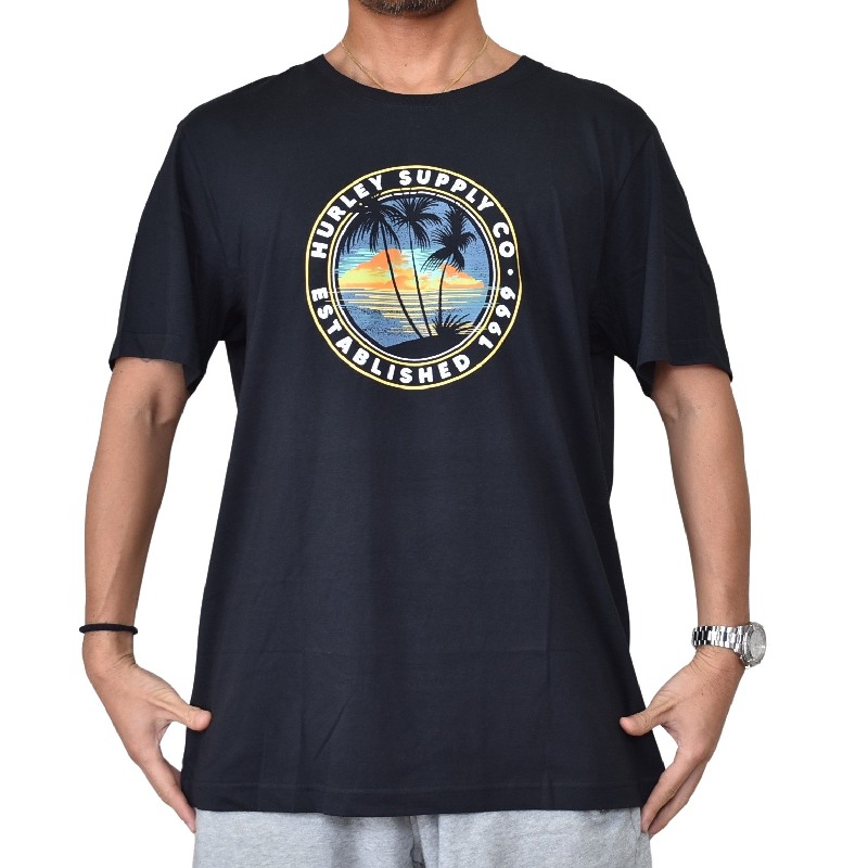 SALE 礭  Hurley ϡ졼 Ⱦµ ԥ  ץ  ֥å USAǥ XXL 