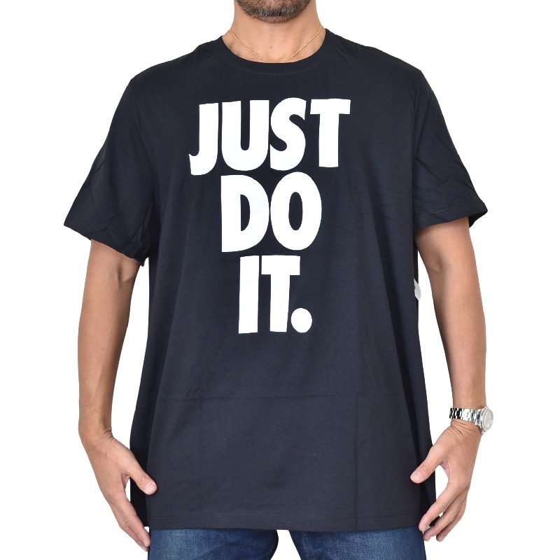 �礭�������� ��� NIKE �ʥ��� �����ץ��� Ⱦµ�ԥ���� �� �֥�å� XL XXL XXXL [M�� 1/1]