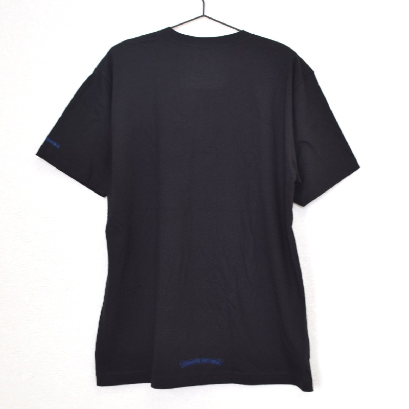 CHROME HEARTS クロムハーツ 半袖 Tシャツ 黒 ブラック ポケット Neck