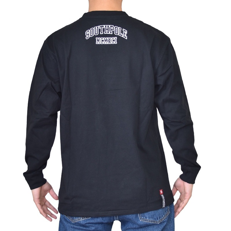 ��SALE�� �礭�������� ��� SOUTHPOLE �������ݡ��� ����� Ĺµ�ԥ���� �����ߥե��ȥ���� �إӡ��������� �� �� �֥�å� �ۥ磻�� XXL XXXL