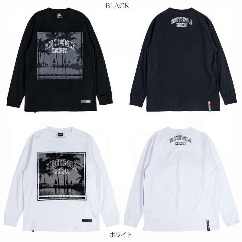 ��SALE�� �礭�������� ��� SOUTHPOLE �������ݡ��� ����� Ĺµ�ԥ���� �����ߥե��ȥ���� �إӡ��������� �� �� �֥�å� �ۥ磻�� XXL XXXL