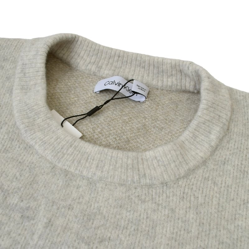 ��SALE�� �礭�������� ��� CK ����Х󥯥饤�� Calvin Klein ���롼�ͥå� ������ ������� �˥å� �⡼�륻������ �ӥå����� ���졼 �١����� XL XXL