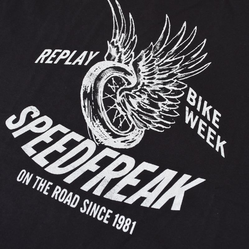 SALE 礭  REPLAY ץ쥤 Ⱦµԥ ץ  ֥å XXXL 