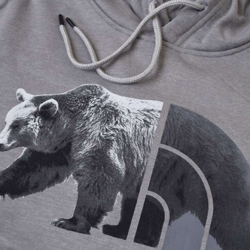 ��SALE���礭�������� ��� �Ρ����ե����� THE NORTH FACE �ץ륪���С� �ѡ����� ΢���� �������å� �ա��ǥ��� �٥��� ���졼 �� �֥�å� TNF BEAR PULLOVER HOODIE USA��ǥ� XL XXL XXXL