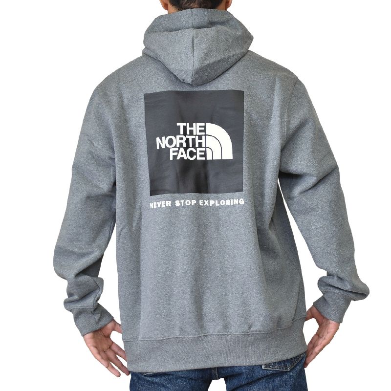�礭�������� ��� �Ρ����ե����� THE NORTH FACE �ץ륪���С� �ѡ����� ΢���� �������å� �ա��ǥ��� �Хå��ץ��� ���졼 �� �֥�å� BOX NSE PULLOVER HOODIE USA��ǥ� XL XXL XXXL [TNF-003-T]