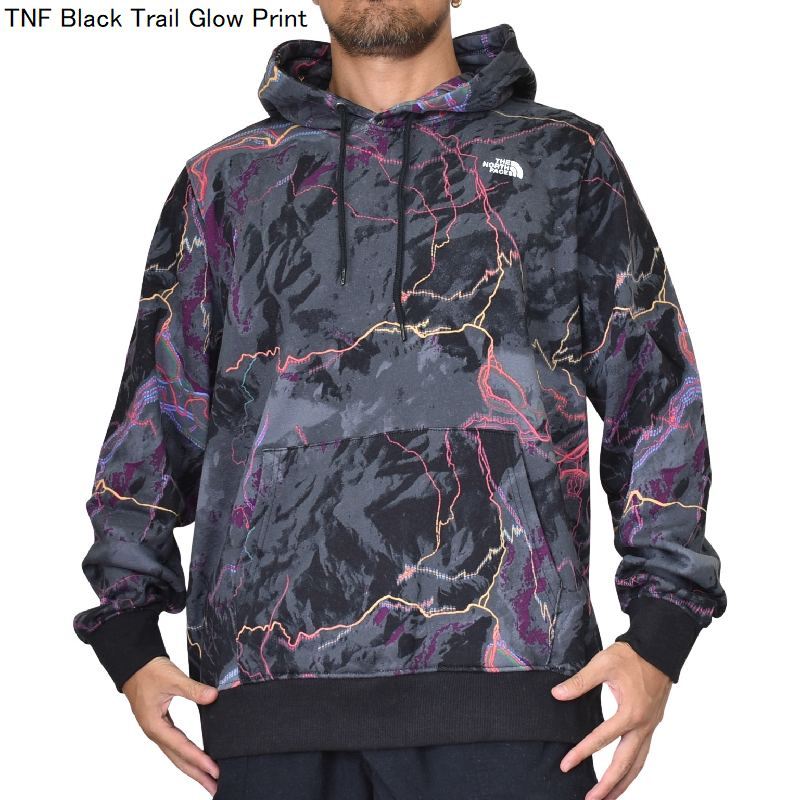 ��SALE���礭�������� ��� �Ρ����ե����� THE NORTH FACE �ץ륪���С� �ѡ����� ΢���� �������å� �ա��ǥ��� �ޡ��֥� ���� Aop Hoodie USA��ǥ� XL XXL