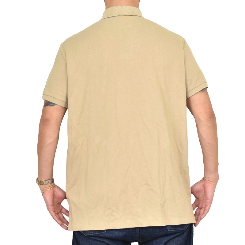 �礭�������� ��� �ݥ����ե������ POLO RALPH LAUREN �ӥå��ݥˡ� ���λ� Ⱦµ�ݥ������ custom slm fit XL