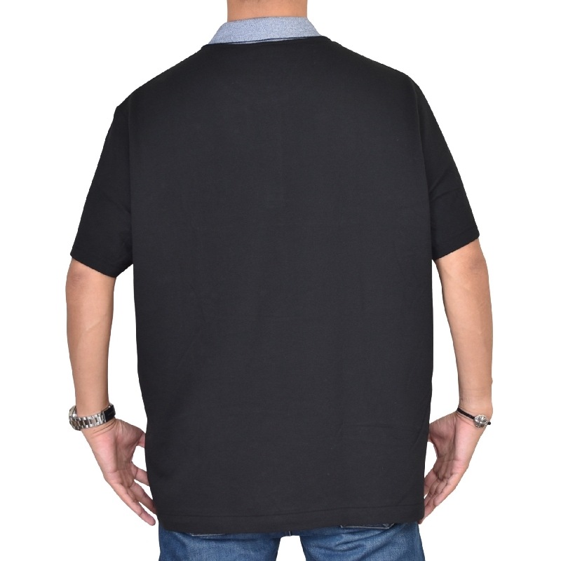 �礭�������� ��� LACOSTE �饳���� Ⱦµ�ݥ������ ���ݥ���� Contrast Neck Cotton Polo XXL XXXL XXXXL