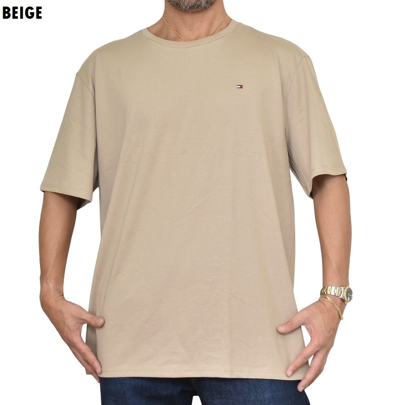 �礭����������� TOMMY HILFIGER �ȥߡ��ҥ�ե����� Ⱦµ�ԥ���� ���롼�ͥå� ���ݥ���Ȼɽ� XXL XXXL