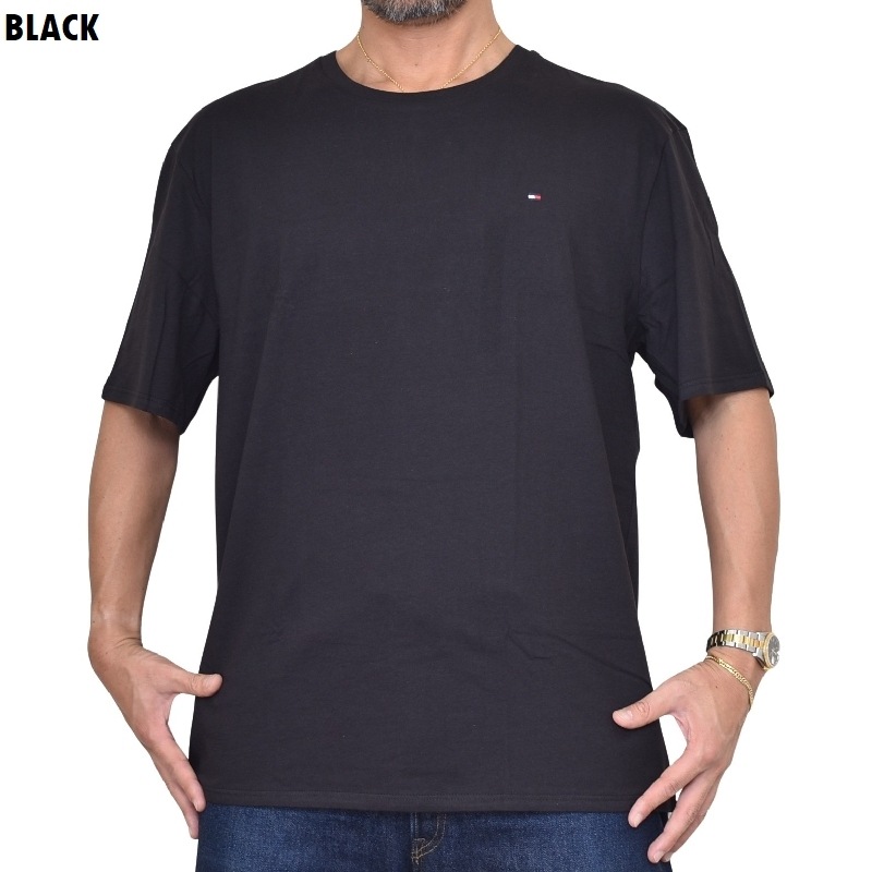 �礭����������� TOMMY HILFIGER �ȥߡ��ҥ�ե����� Ⱦµ�ԥ���� ���롼�ͥå� ���ݥ���Ȼɽ� XXL XXXL