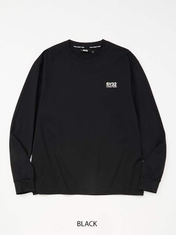  礭  SY32 by SWEET YEARS ȥ䡼 CIRCLE LOGO BACK PRINT L/S TEE T Ĺµԥ XXXL XXXXL