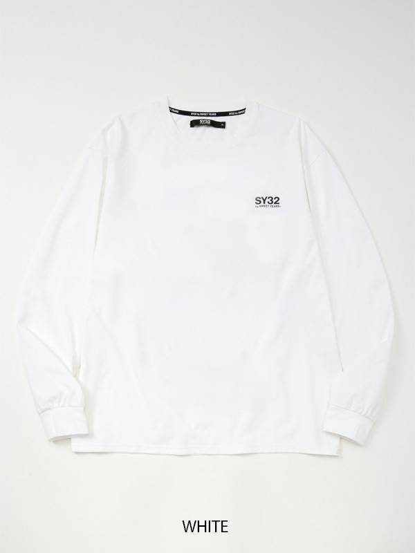  礭  SY32 by SWEET YEARS ȥ䡼 CIRCLE LOGO BACK PRINT L/S TEE T Ĺµԥ XXXL XXXXL
