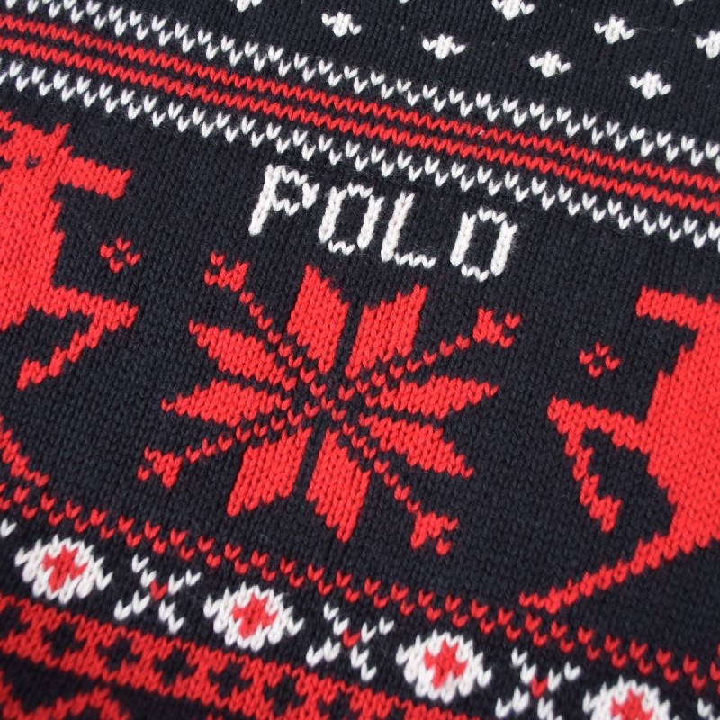 �礭�������� ��� �ݥ����ե������ POLO RALPH LAUREN ���롼�ͥå� ���åȥ� �����ߥ亮 �������� �Υ�ǥ��å��� XXL