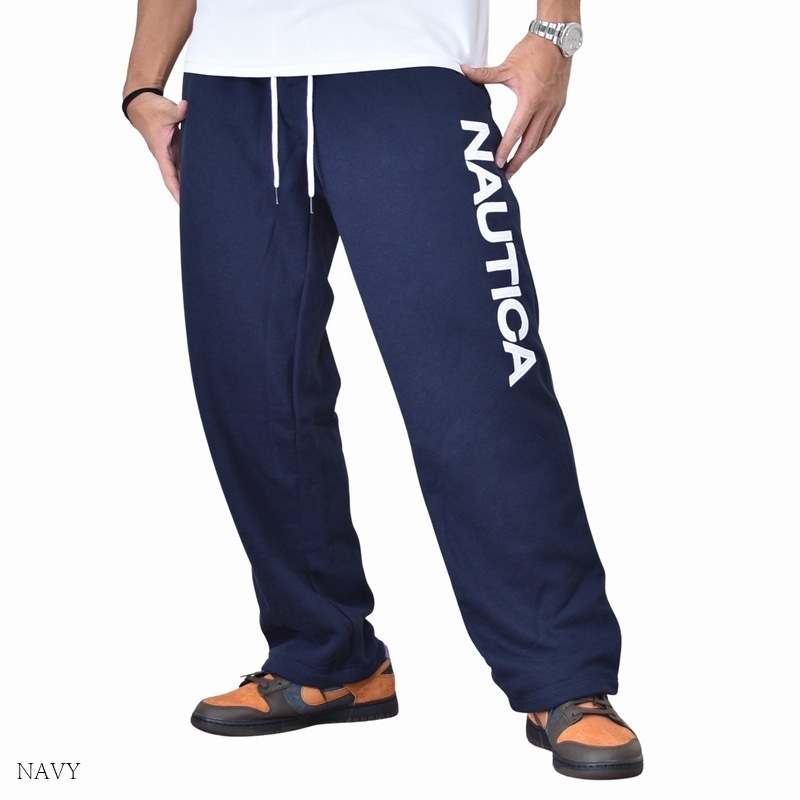 �礭�������� ��� NAUTICA �Ρ��ƥ��� �Ρ����� �������åȥѥ�� ���� ��åڥ� �ɽ� ���åȥ��å��б� ���졼 �ͥ��ӡ� XL XXL XXXL