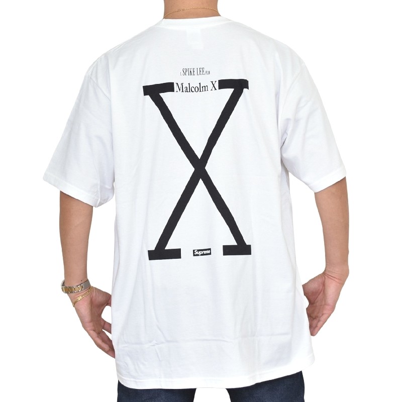 �礭�������� ��� Supreme ����ץ꡼�� Malcom X Tee Ⱦµ T����� XXL