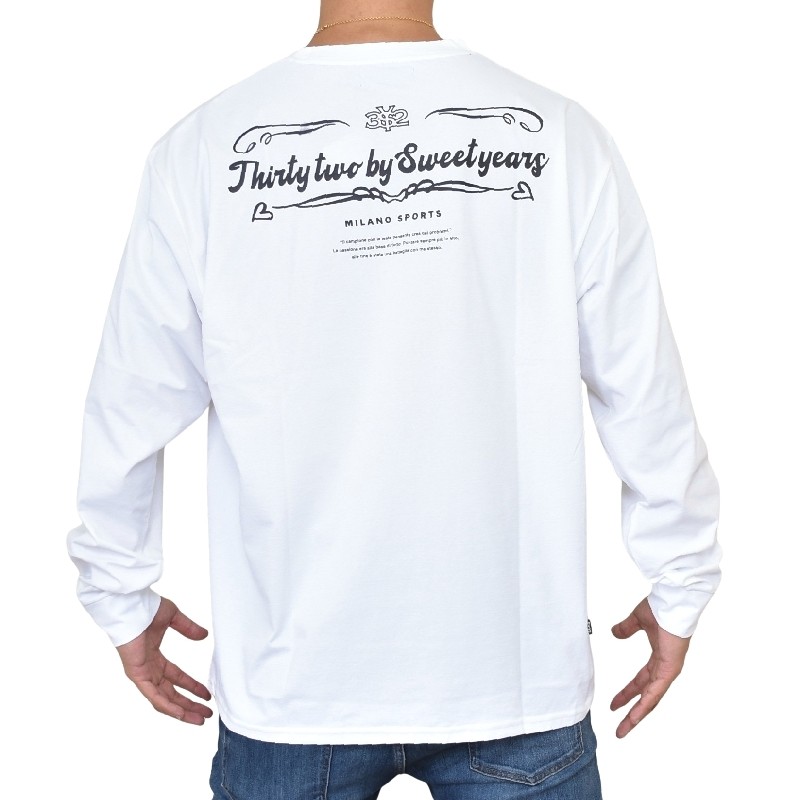 �������� �礭�������� ��� SY32 by SWEET YEARS ���������ȥ��䡼�� BIG PRINT L/S TEE ����T Ĺµ�ԥ���� XXXL XXXXL