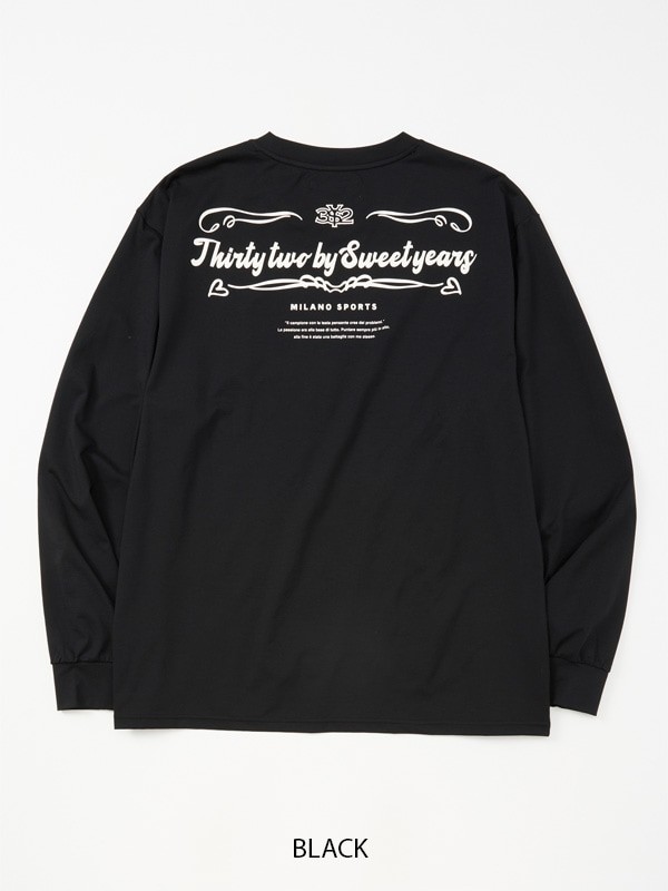 �������� �礭�������� ��� SY32 by SWEET YEARS ���������ȥ��䡼�� BIG PRINT L/S TEE ����T Ĺµ�ԥ���� XXXL XXXXL